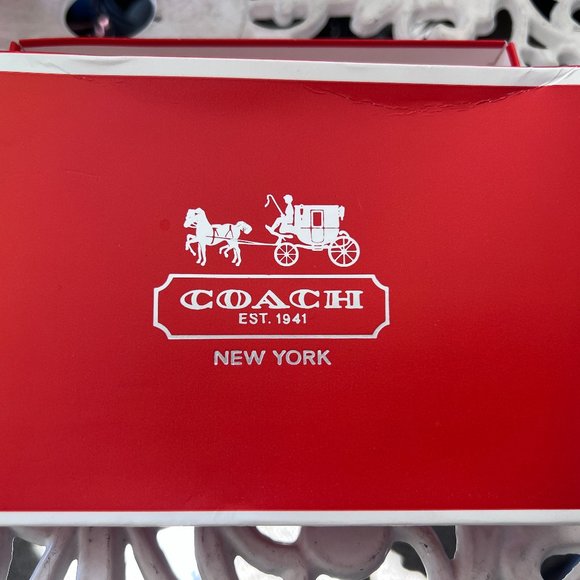 Brand NEW! Brown Monogram COACH Purse Wristlet - Picture 3 of 4